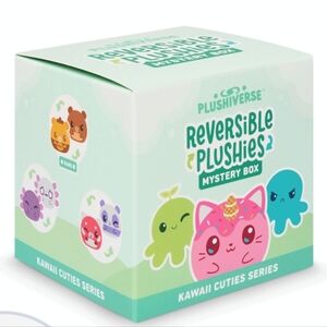 3" Reversible Plushies Mystery Box - Kawaii Cuties Series Plushiverse